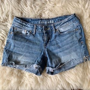 Aeropostale MIDI jean shorts